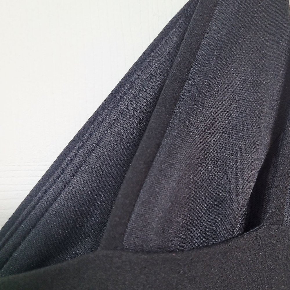 XSCAPE High-Low Ruffled V-Neck Flounce Dress Gown/ - Picture 8 of 11